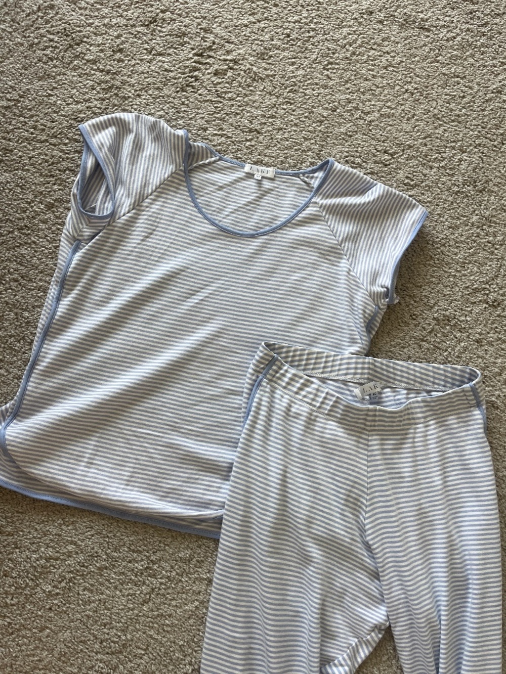 Lake XS Pajama Set in Hydrangea